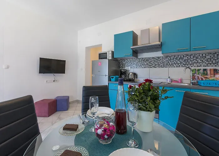 Apartman Hundefreundliches Mit Bbq, Privatem Balkon Und Nur 700 Meter Zum